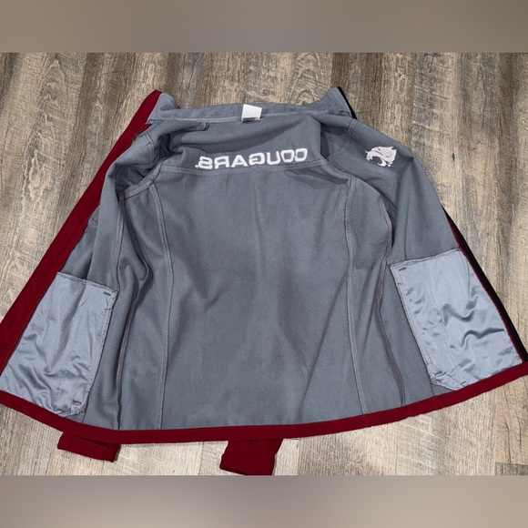 WSU COUGARS | SOFT SHELL | FULL ZIP | MENS MED | - Picture 13 of 14